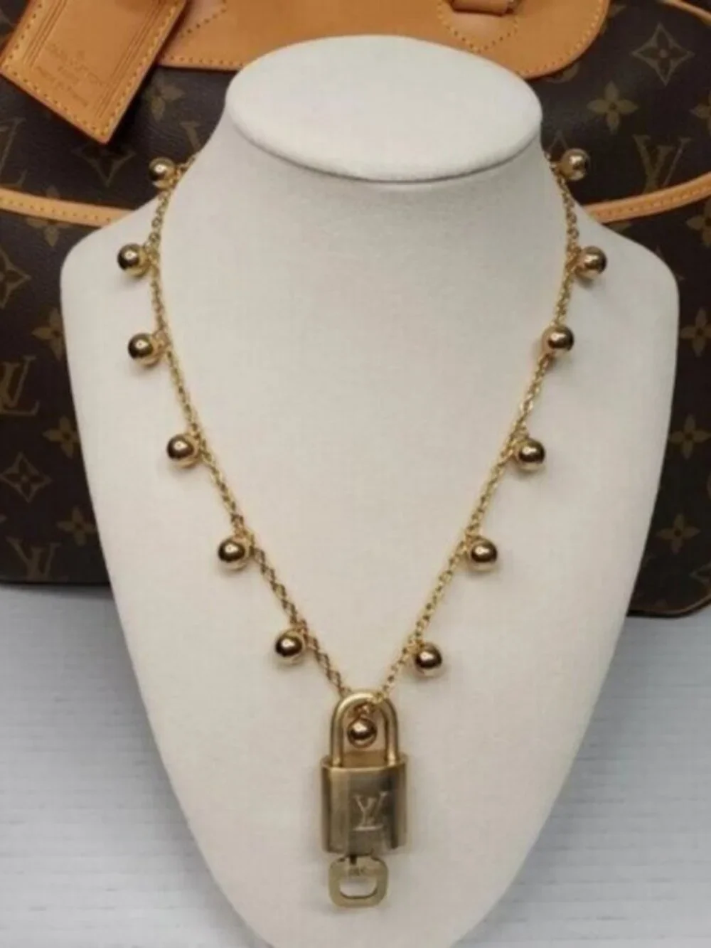 Louis Vuitton gold plated